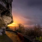 Walking around Schloss Lenzburg