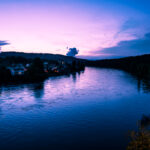 Dusk over the Aare