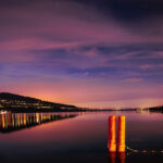 Night over Hallwilersee with Big Dipper