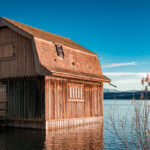 Boathouse in the "Hallwilersee"