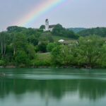 Rainbow over Kirchberg Church